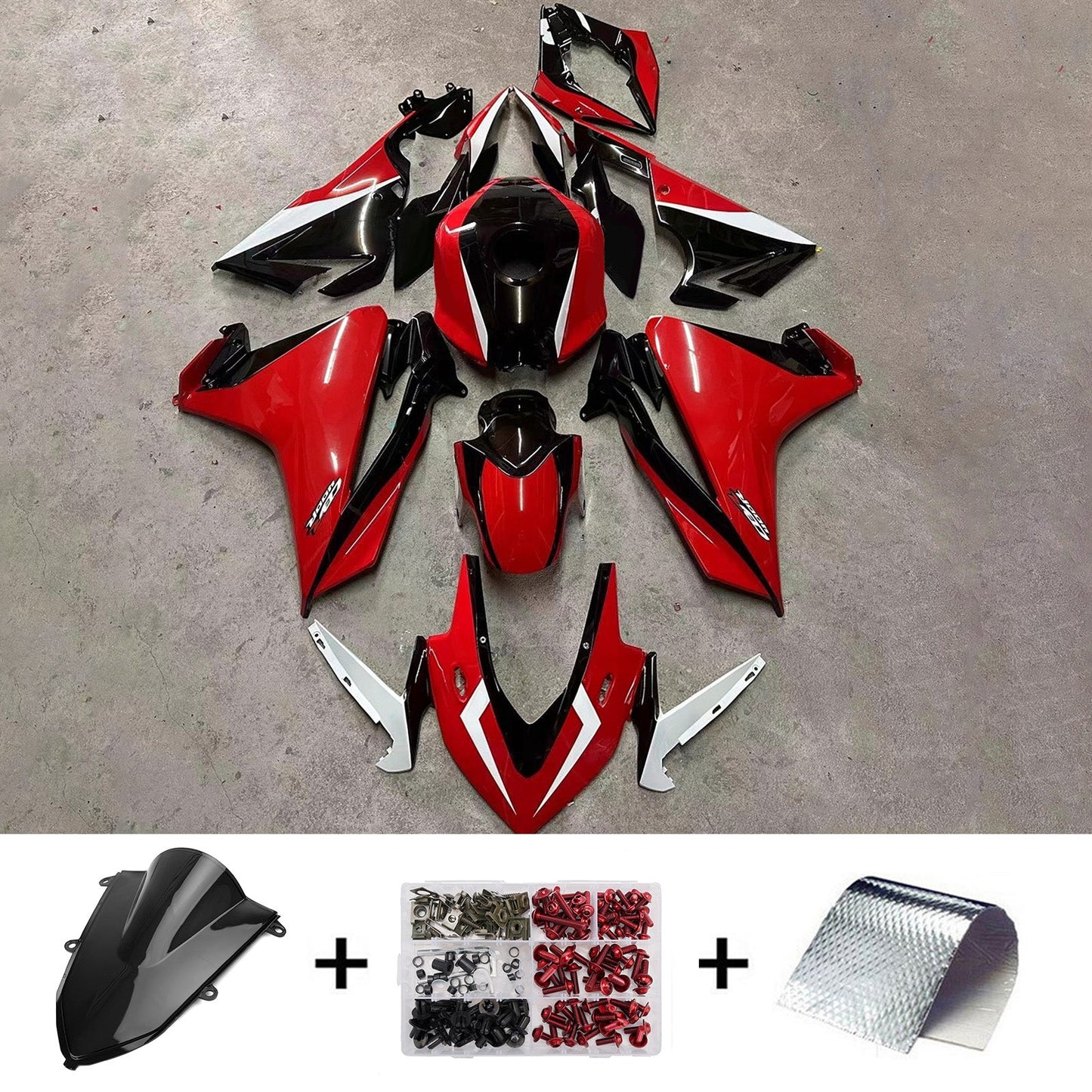 Kit di carene in plastica ABS stampate a iniezione per Honda CBR400R 2022