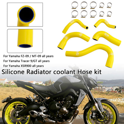 Yamaha MT-09 XSR900 Tracer 9/GT tutti gli anni Tubo refrigerante radiatore in silicone