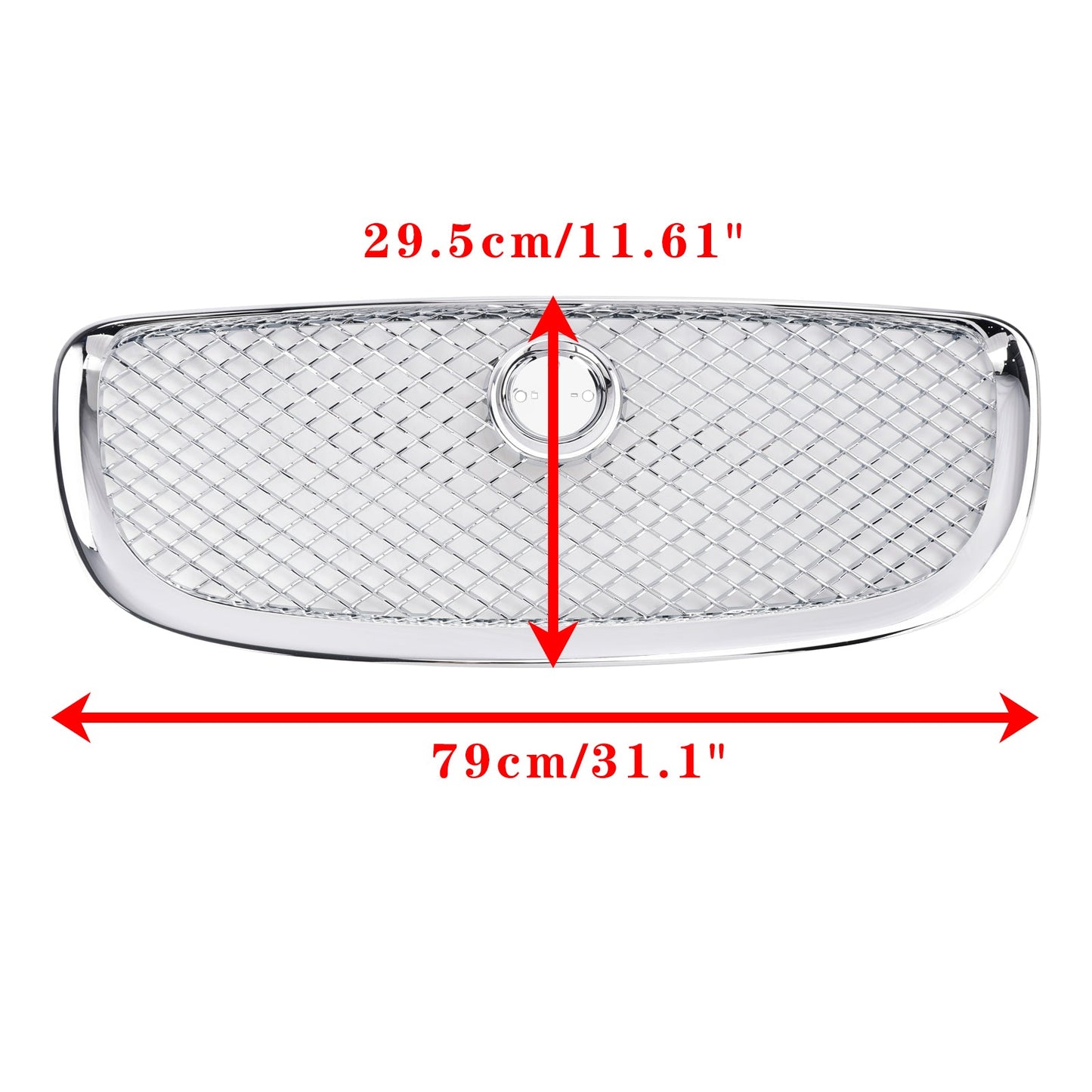 Griglia paraurti anteriore cromata Jaguar XJ 2010-2015