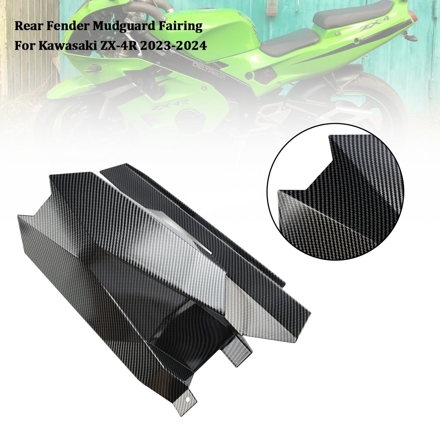 Carenatura del parafango posteriore Kawasaki ZX-4RR 2023-2024
