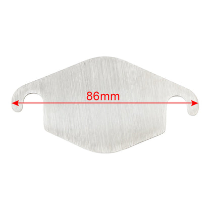 Piastra cieca valvola EGR per Ford Euro 3 Transit Connect Focus Mondeo 1.8 TDDI TDCi