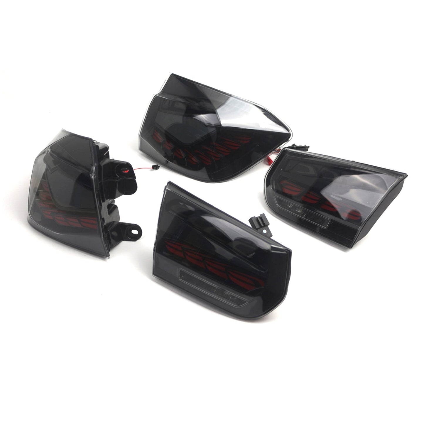 Gruppo ottico posteriore a LED fumé L&amp;R per BMW 3 F30 F80 M3 2013-2018