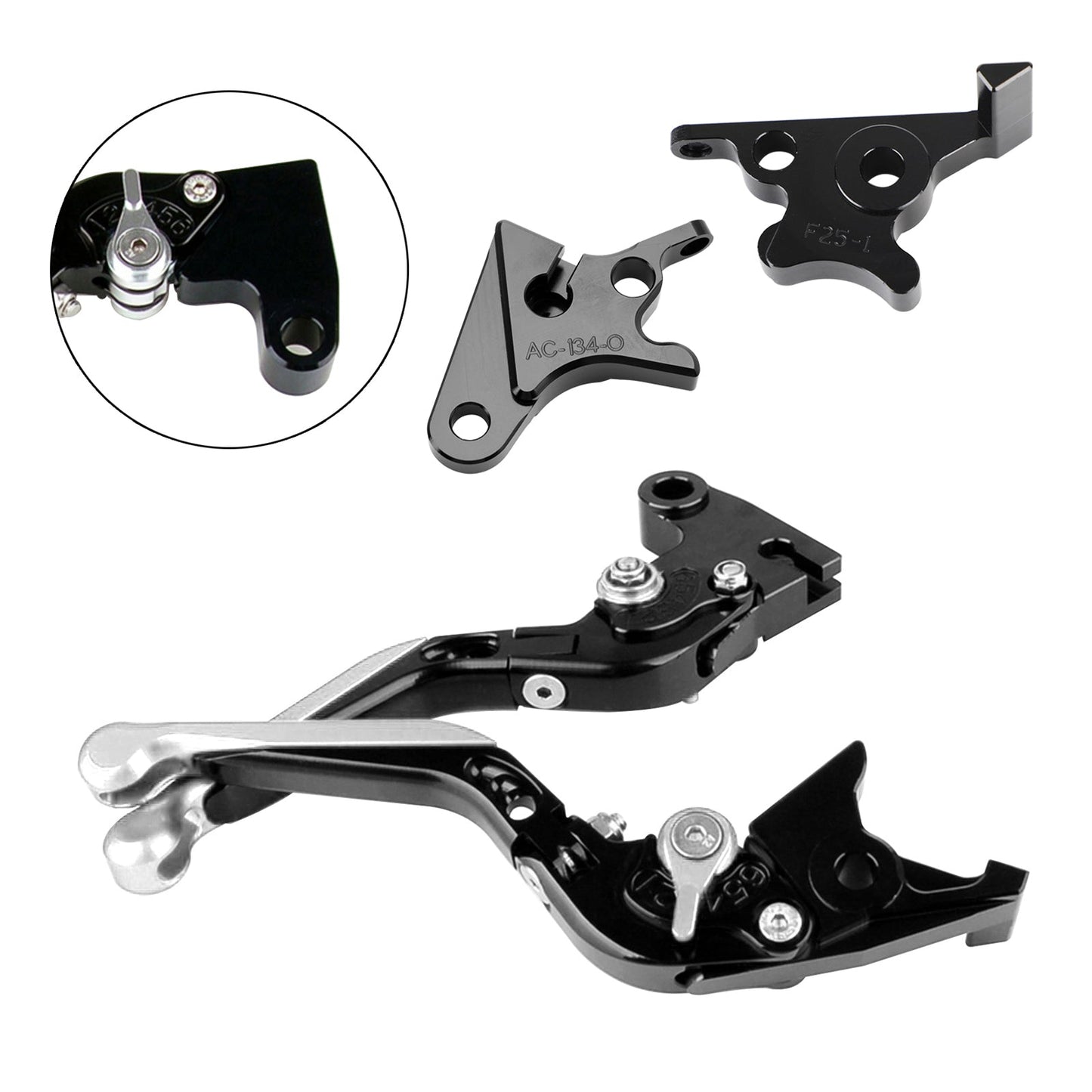 Leva freno frizione regolabile adatta per HONDA CB350 Hness GB350 CB350 2021-2023