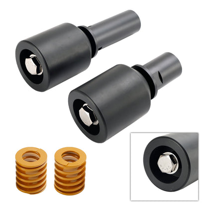 Protezione slider telaio in alluminio KAWASAKI ZX-4RR 2023-2024 nera