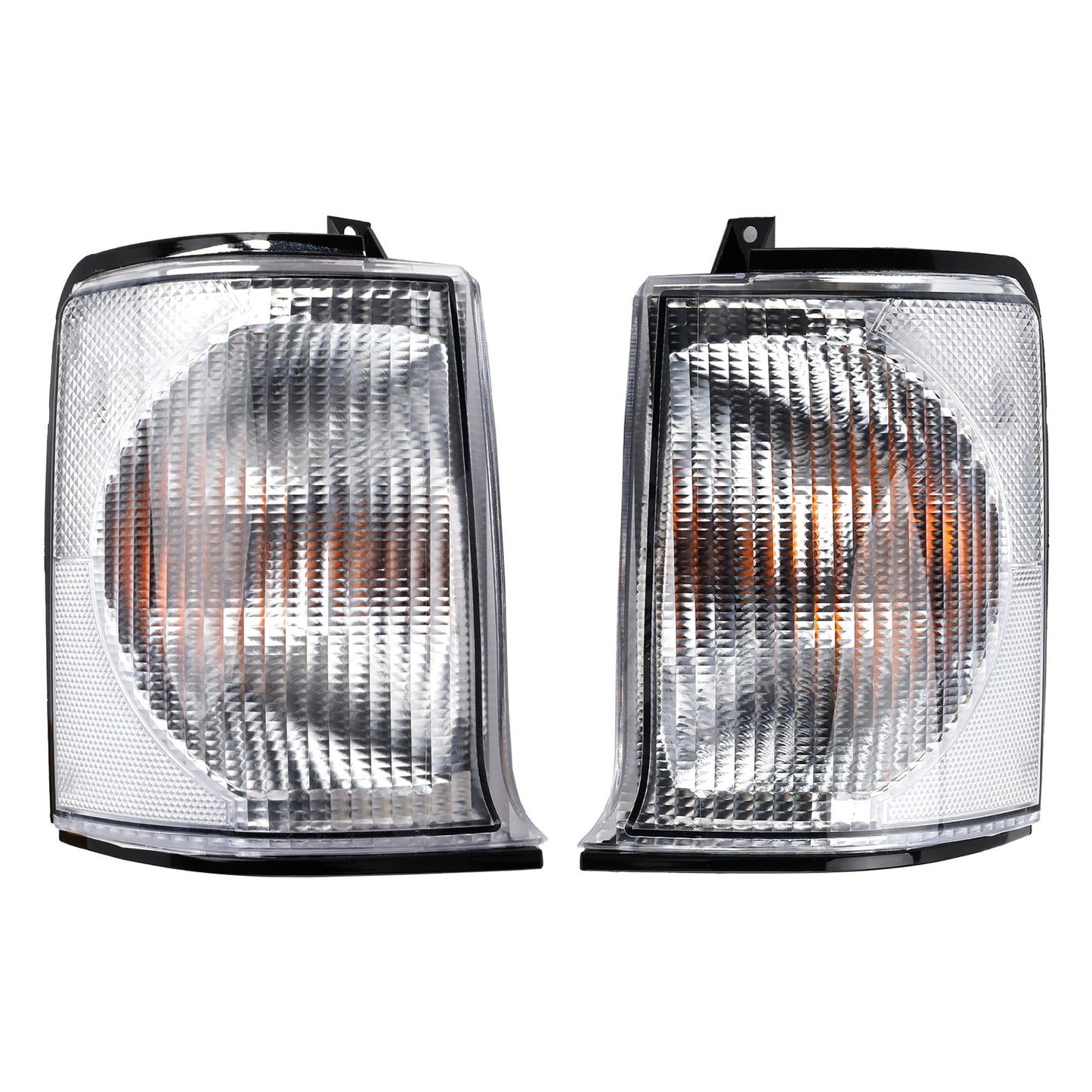 Coppia di indicatori di direzione anteriori L/HN/S per Land Rover Discovery 2, 1999-2002.