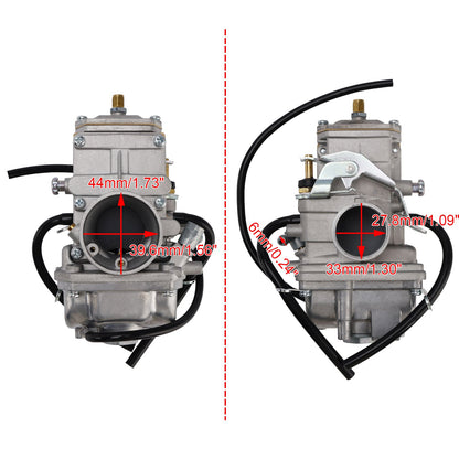 Carburatore adatto per motori da 28 mm da 160 cc a 200 cc, a scorrimento piatto, a canna liscia, per moto da cross, ATV