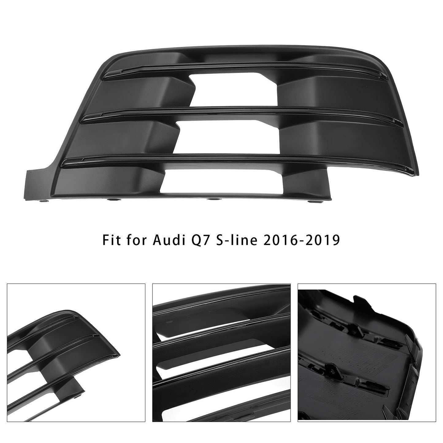 Griglia fendinebbia originale Audi Q7 S-Line 2016-2019 lato sinistro 4M0807681D