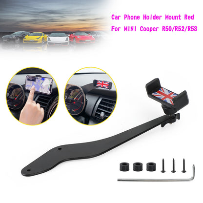 Auto Telefono Titolare Montaggio Rosso Per MINI Cooper R50/R52/R53