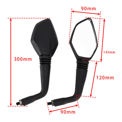 Set specchietti retrovisori sinistro e destro per Duke 125 200 250 390 Adventure 390 2011-2025