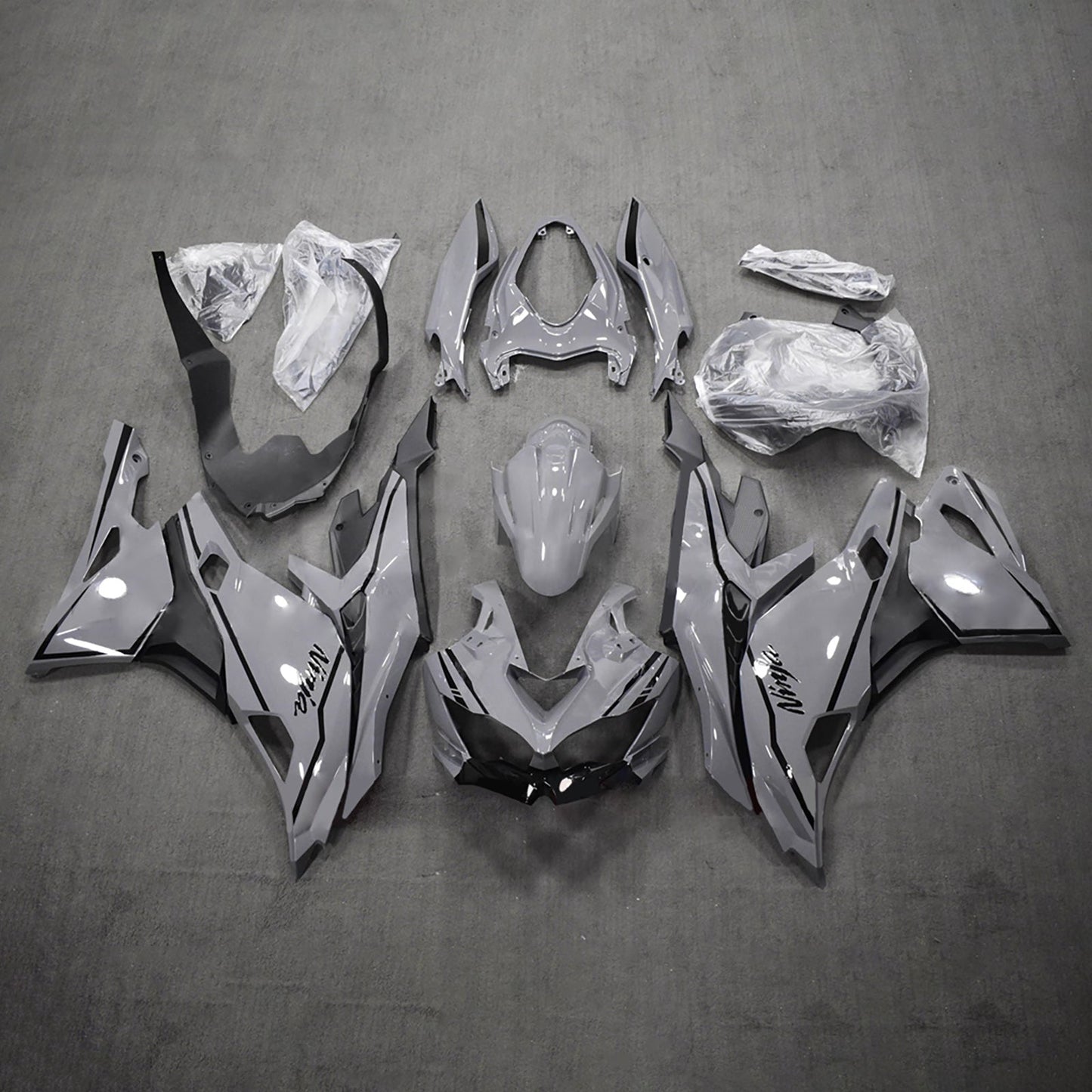Kit carenatura iniezione adatto per Kawasaki Ninja ZX-25R ZX-4R ZX-4RR 2019-2026
