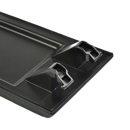 Coperchio della console centrale del bracciolo in pelle nera per VW MK4 Jetta Bora Golf 18D867173
