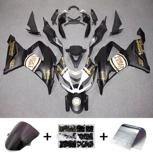 Kit carenatura iniezione in plastica ABS adatto per Kawasaki ZX6R 636 2013-2018