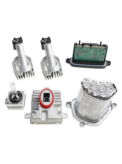 Kit diodo modulo LED lampadina ballast xeno RH per BMW Serie 5 528i 535i 2011-2013