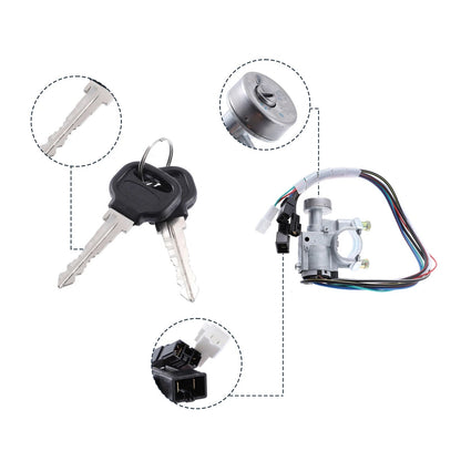 Interruttore di accensione con 2 chiavi UB3976290 per Mazda Pickup B2000 B2200 B2600 1986-1993