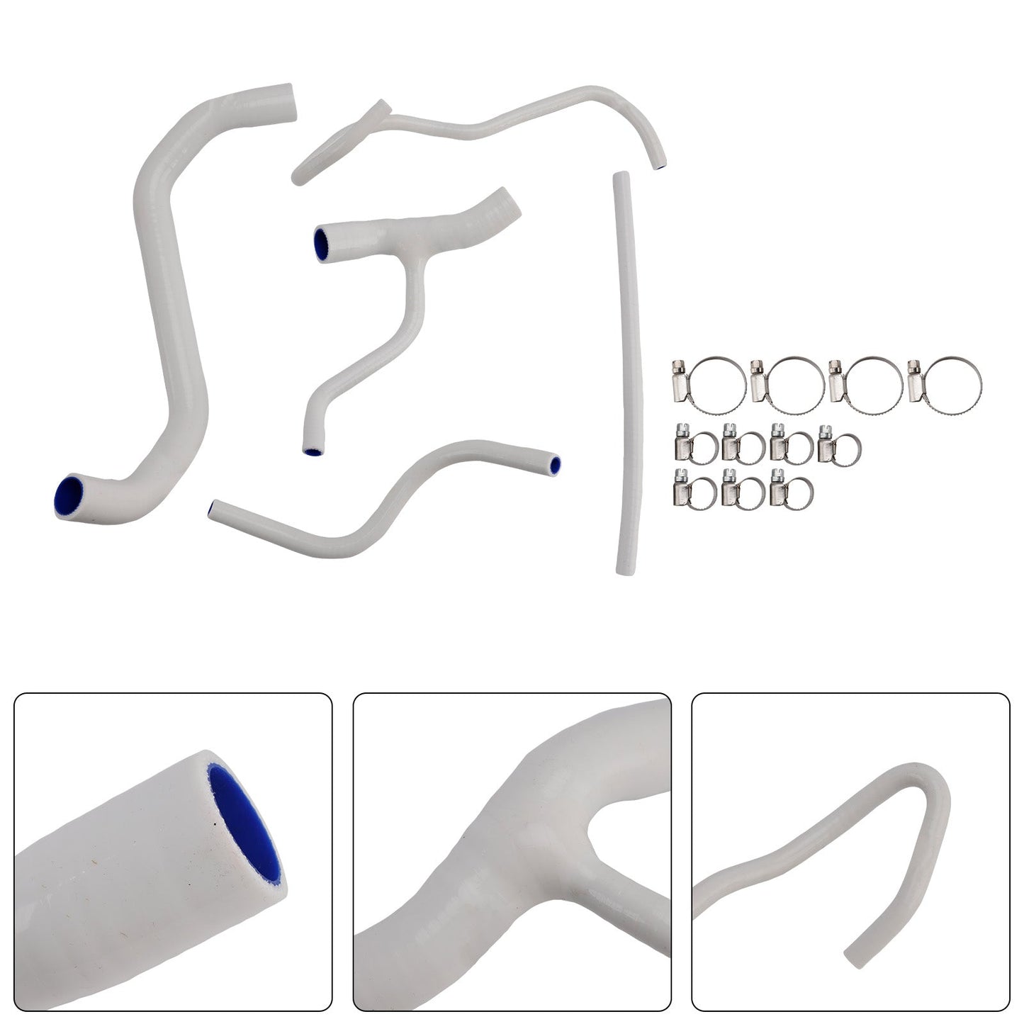 Tubo flessibile del liquido di raffreddamento del radiatore in silicone Aprilia Tuareg 660 2022-2025