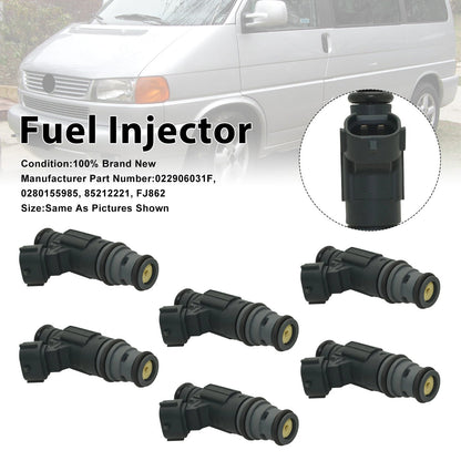 Iniettori di carburante a 6 pezzi per Volkswagen Jetta V6 2.8L (anni 2002-2004) - Codice articolo: 85212221