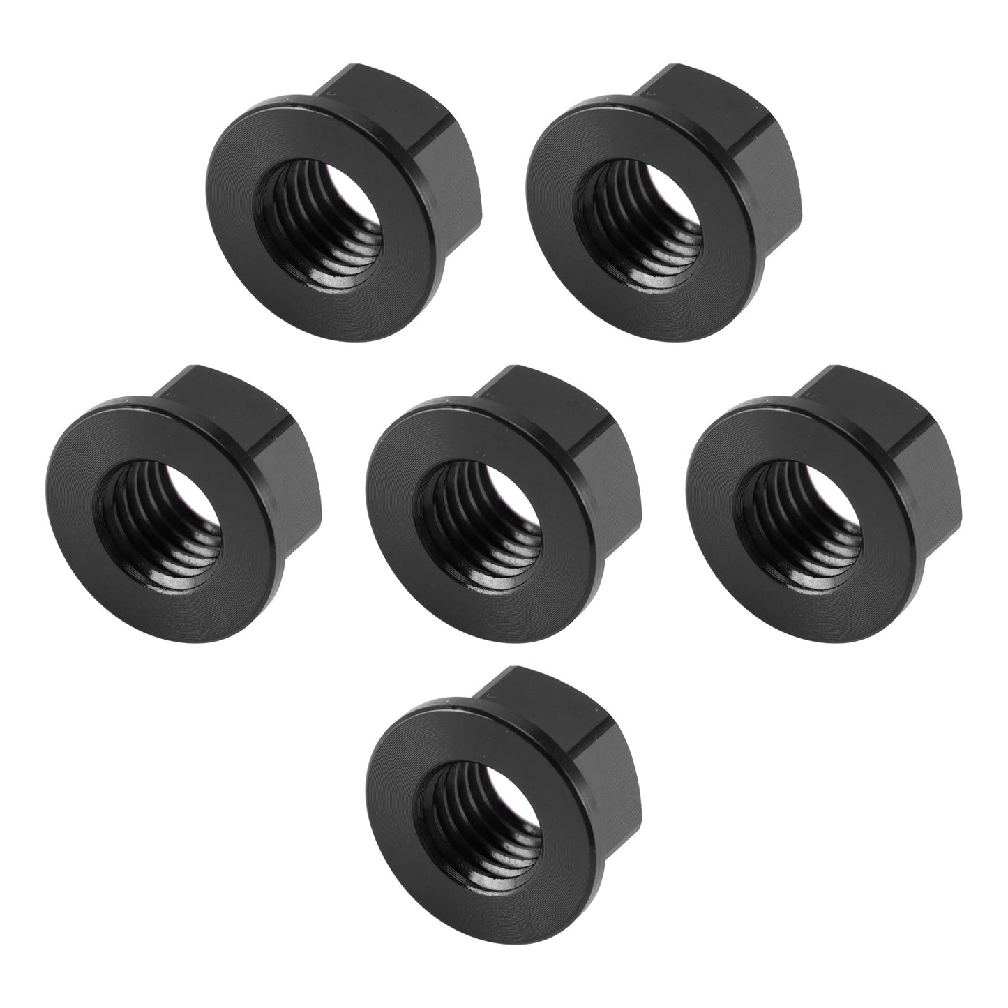 Kit dado corona posteriore M10x1,5mm nero per Aprilia RSV RSV4 1000R Factory 04-16