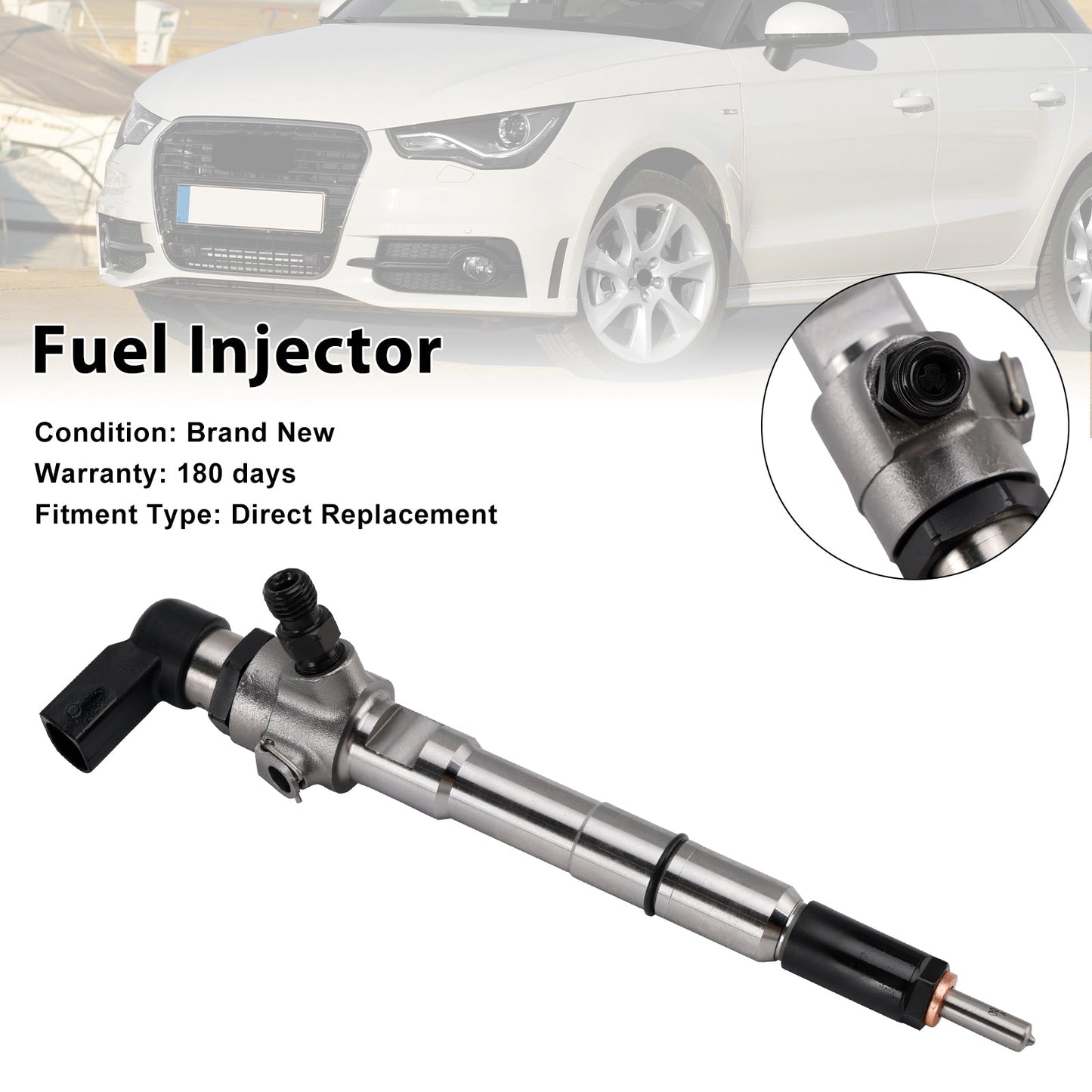 Iniettore carburante Skoda Rapid 1.6 d 88-103 CAYC, CAYB, CLNA, TDI, NH3 dal 2012 in poi 03L130277B A2C9626040080