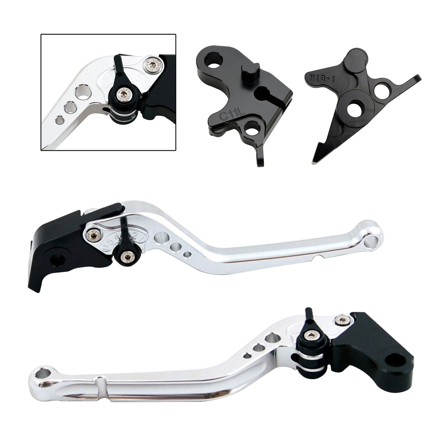 Leva frizione freno lunga adatta per HONDA CRF1100L Africa Twin 2020-2021