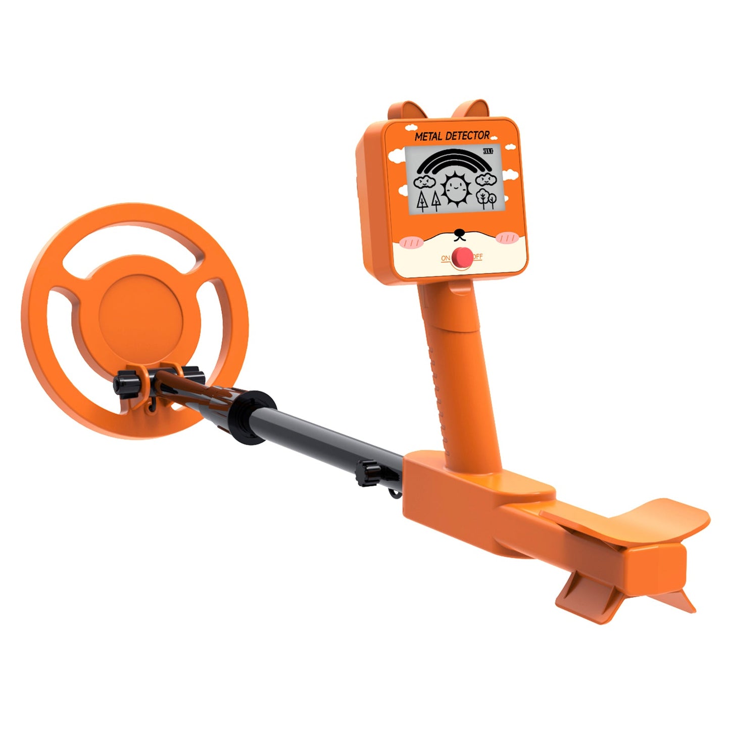 GT260 Metal Detector per Bambini, Impermeabile, Bobina di Ricerca da 6,3"" ORG
