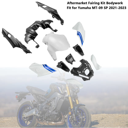 Kit carena carrozzeria iniezione ABS per Yamaha MT-09 / MT-09 SP 2021-2023