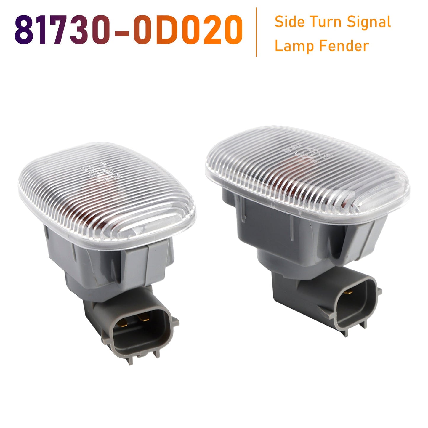 Indicatore di direzione laterale, luce parafango per Toyota Corolla Camry MR2 81730-0D020
