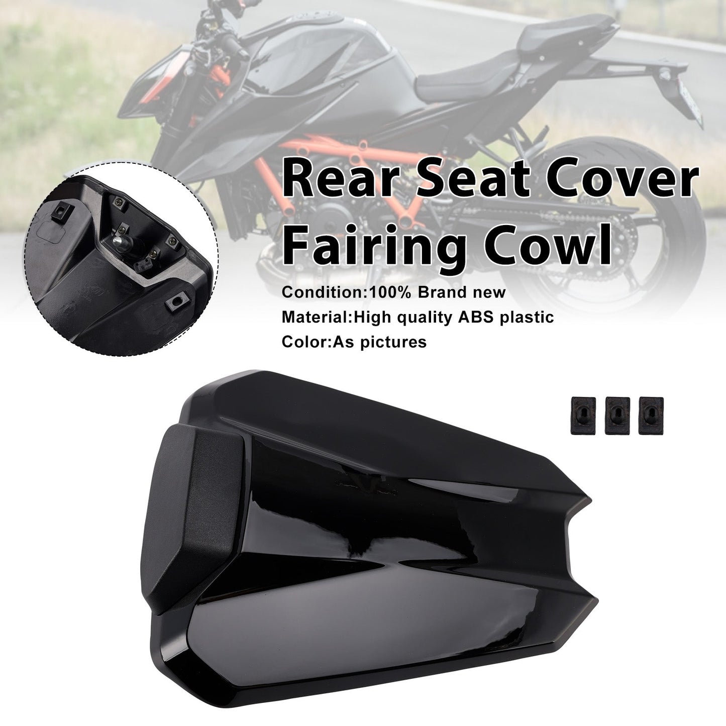 2020-2023 Per 1290 Super Duke R Copertura sedile posteriore cupolino