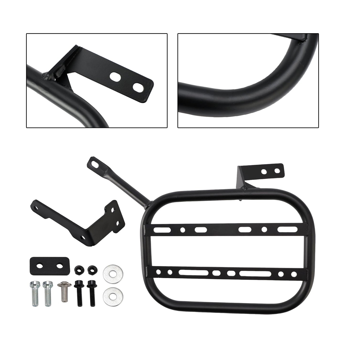 Staffa di montaggio per borsa laterale BMW F900GS 2023-2025, adatta per la parte sinistra