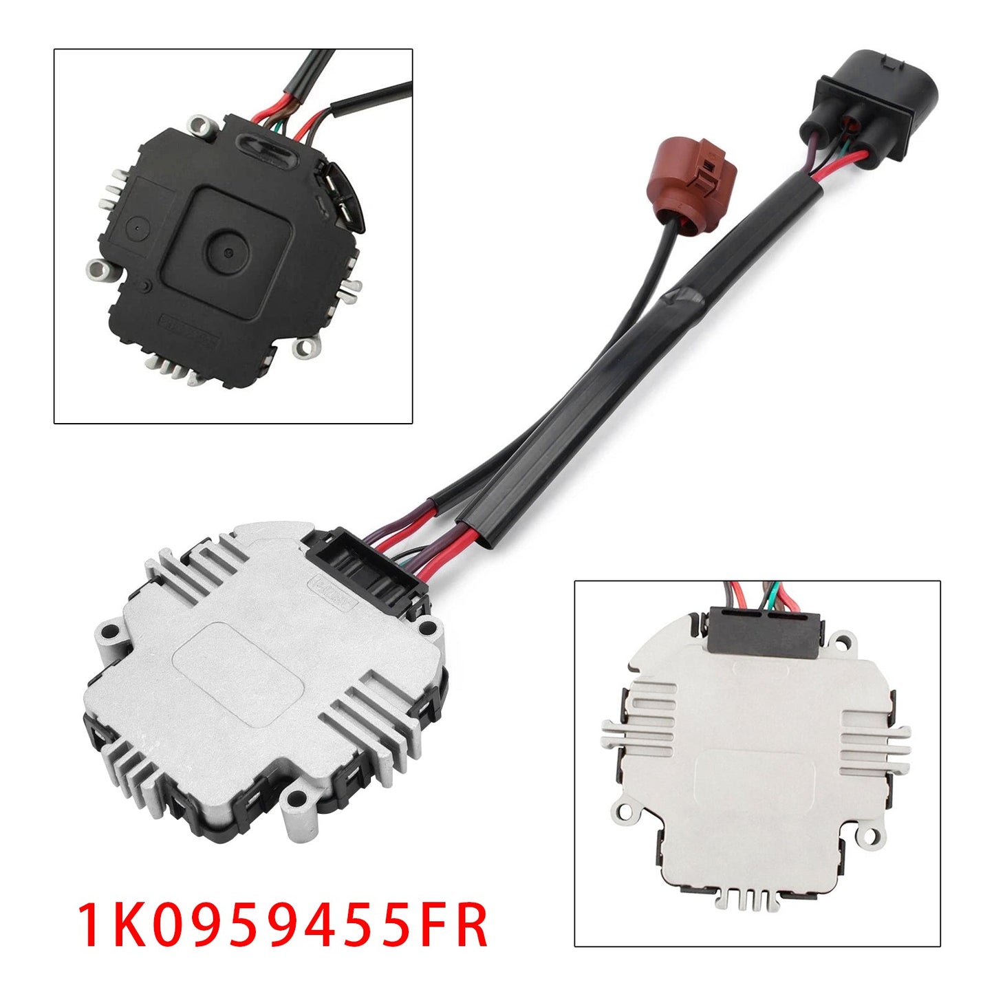Modulo di controllo ventola radiatore per VW Golf Jetta Passat Audi A3 TT 1K0959455FR