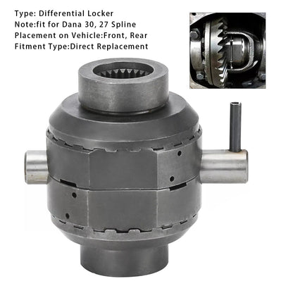 Jeep CJ5 anteriore 1971-1973 compatibile con Dana 30, bloccaggio differenziale anteriore a 27 scanalature SLD3027