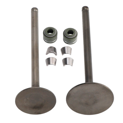 KIT VALVOLE DI ASPIRAZIONE E SCARICO PER MOTO DA CROSS CG200 GS200 POCKET MIKE ATV QUAD