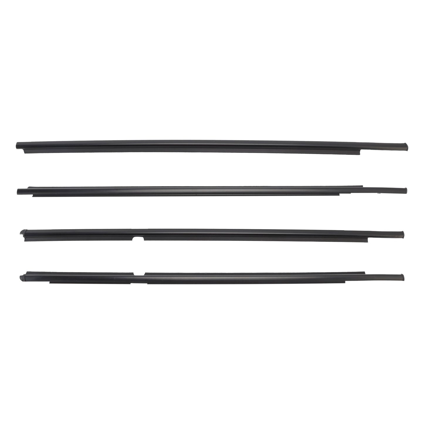 Guarnizione esterna per cintura in vetro della portiera Toyota Yaris Hatchback 2006-2013 (4 pezzi)