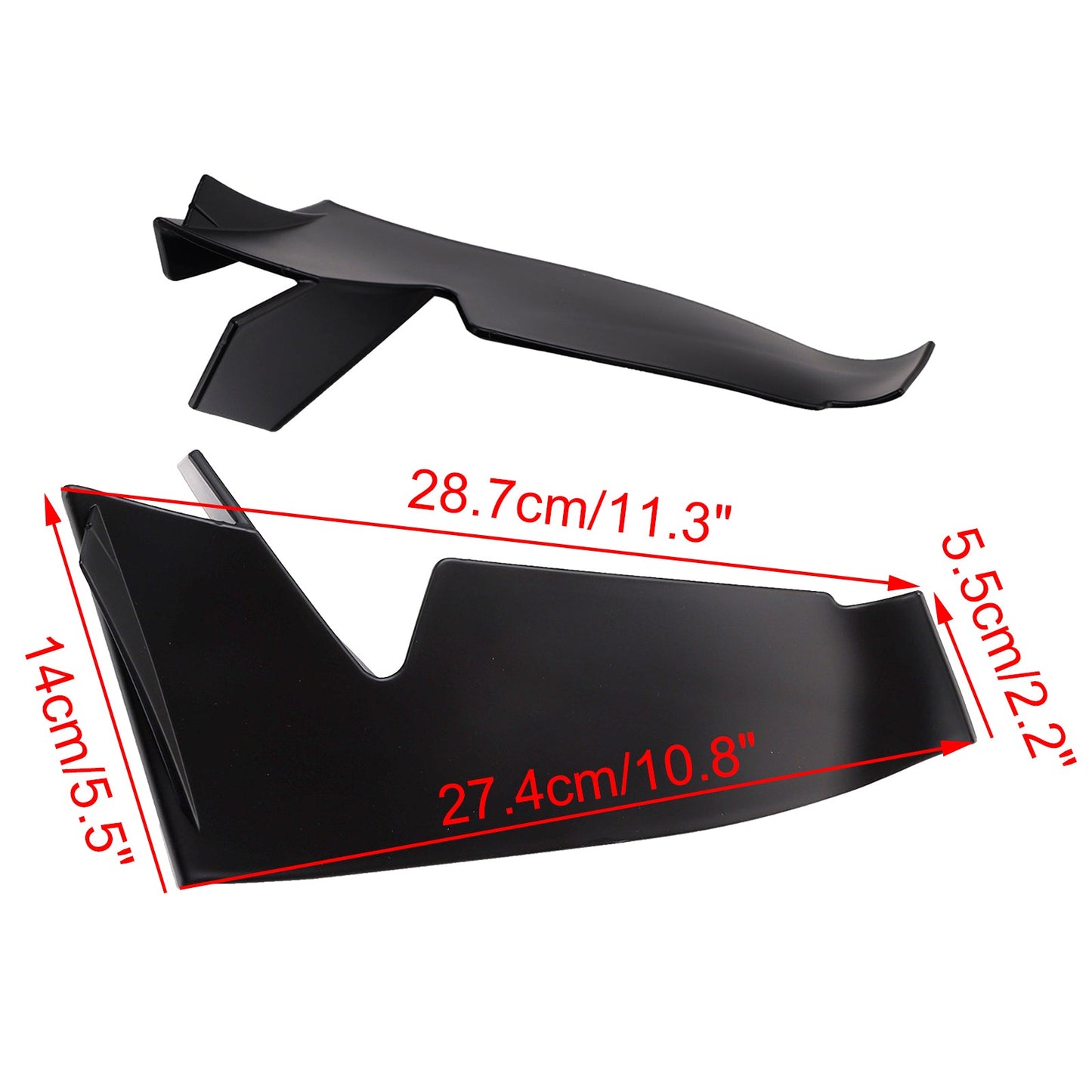 Spoiler anteriore Wind Winglets Carenatura adatta per Aprilia RSV4 21-2024 RS 660 20-2024