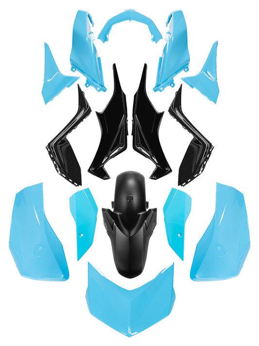 Kit carenatura carrozzeria ABS iniezione Yamaha X-MAX 300 XMAX 2023-2024 14#