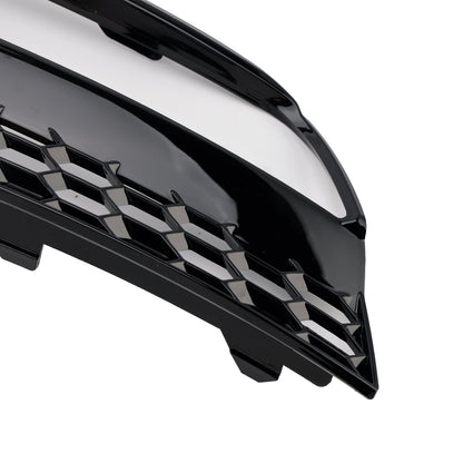 Griglie fendinebbia anteriori nere lucide per Audi A3 8V Berlina 2013-2016