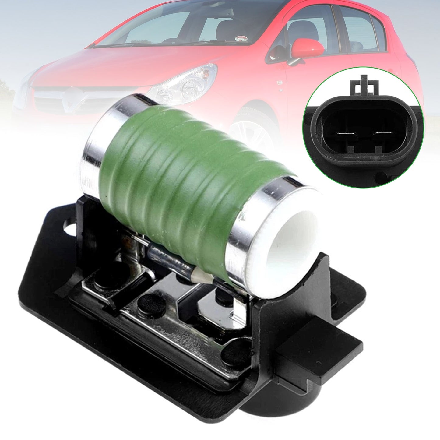 Resistenza riscaldatore ventola relè radiatore 58702358 per Fiat 500 dal 2007 in poi
