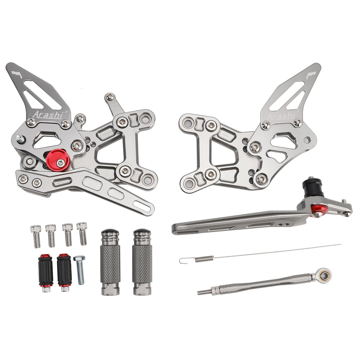 Pedane arretrate regolabili SP Racing per Honda CBR1000RR-R 2021-2025