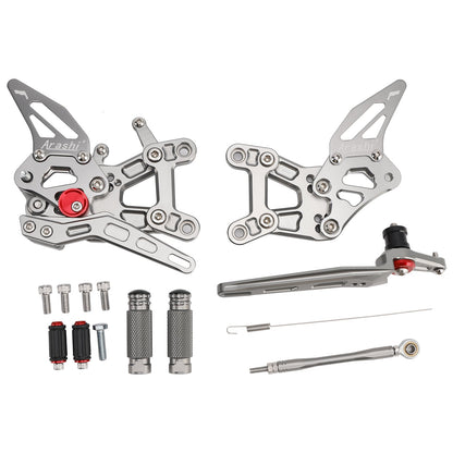 Pedane arretrate regolabili SP Racing per Honda CBR1000RR-R 2021-2025