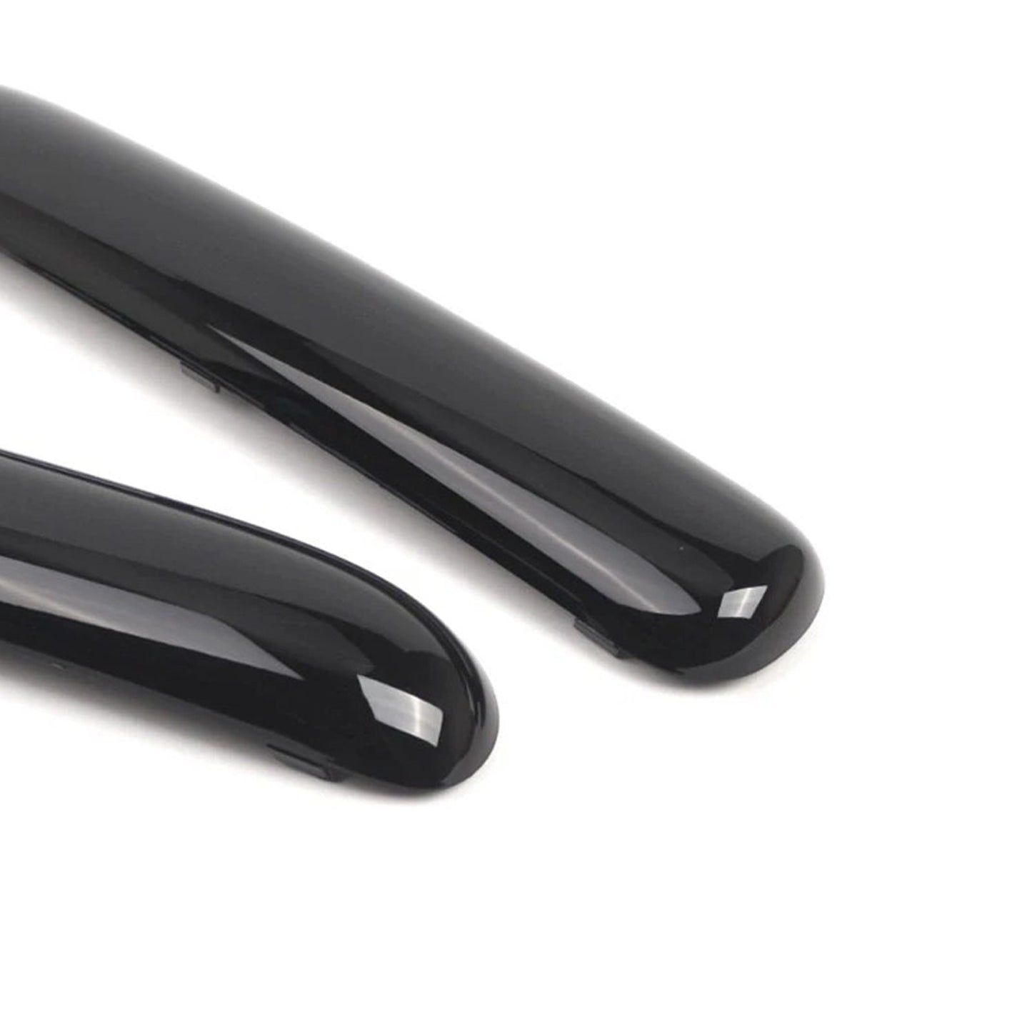 Set di modanature per paraurti anteriore Mini One Cooper R50/R52/R53 2001-2004, nero lucido