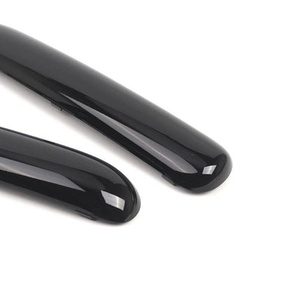 Set di modanature per paraurti anteriore Mini One Cooper R50/R52/R53 2001-2004, nero lucido