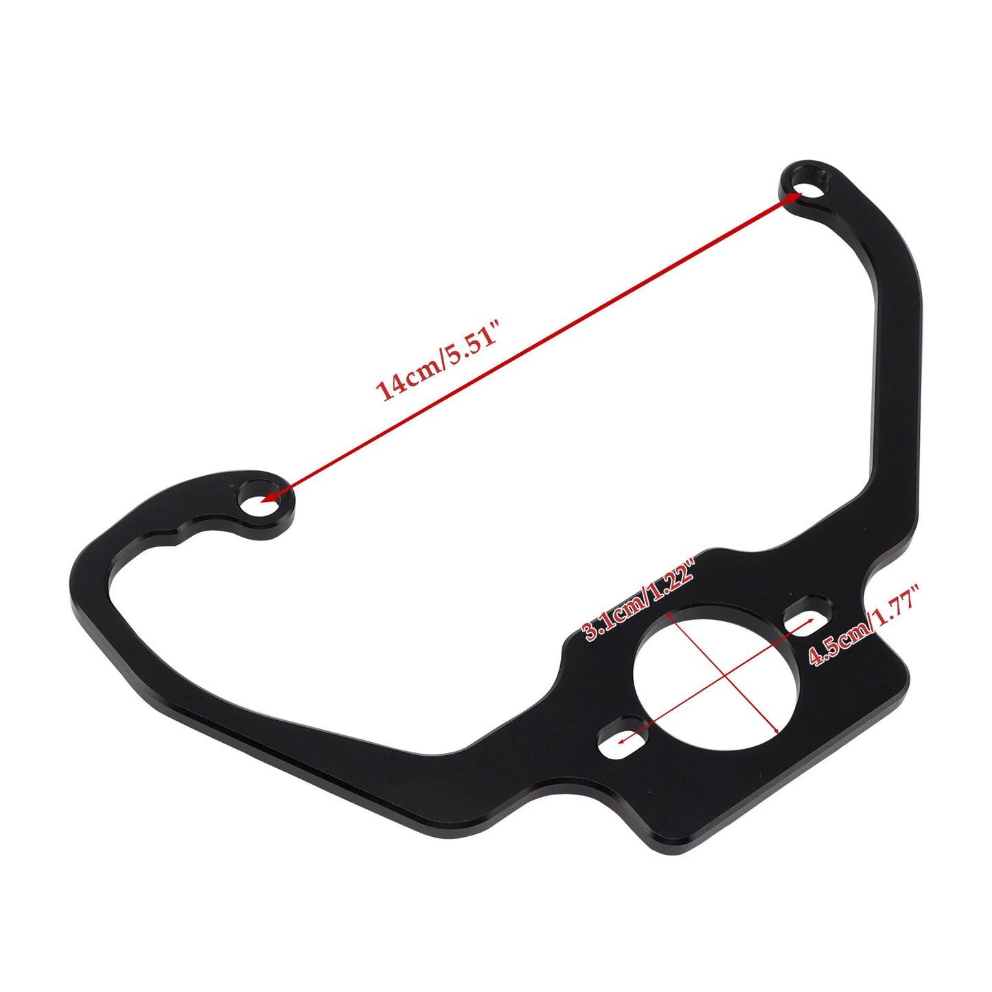 Staffa regolatore pressione carburante adatta per carburatori Holley Competitors 4150/4160
