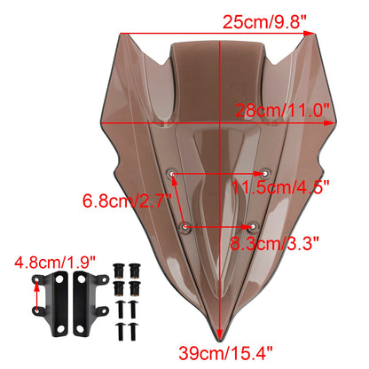 Parabrezza Parabrezza per KAWASAKI Z500 2024-2025