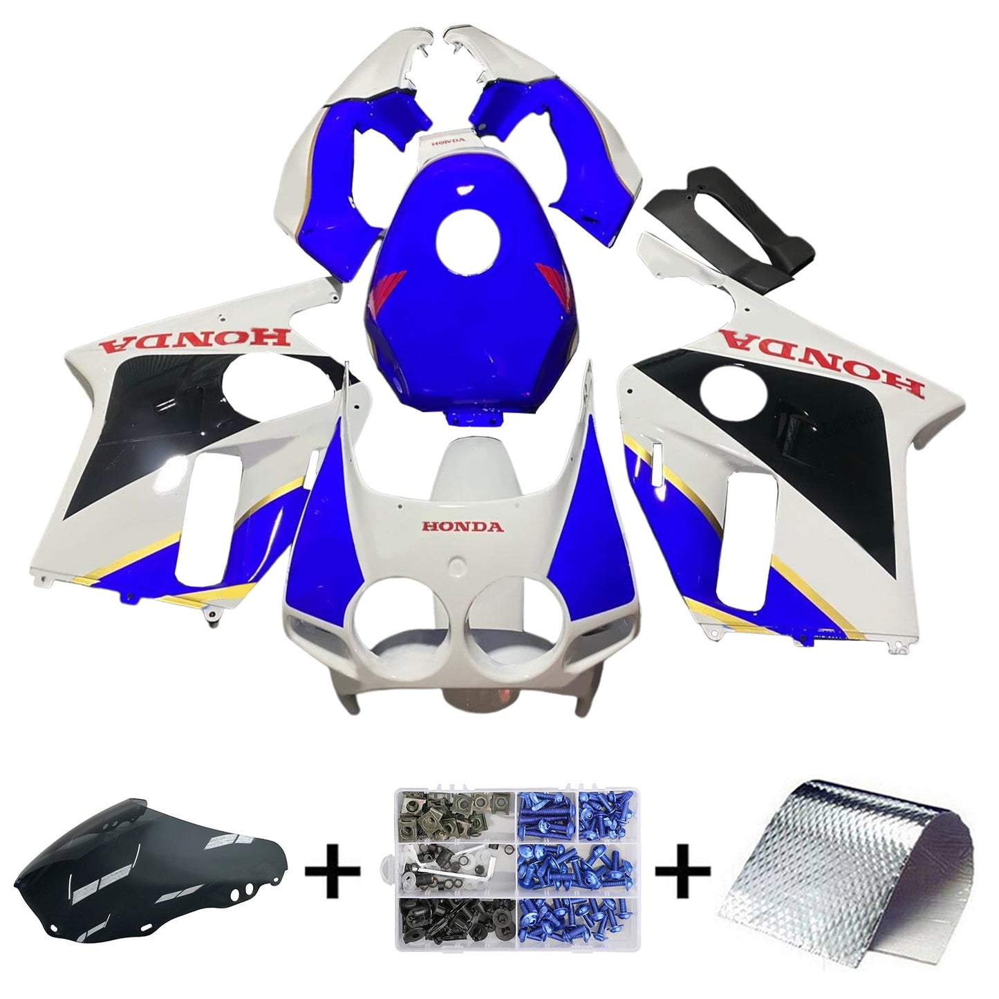 Carrozzeria kit carenatura iniezione Honda CBR250RR MC19 1988-1989