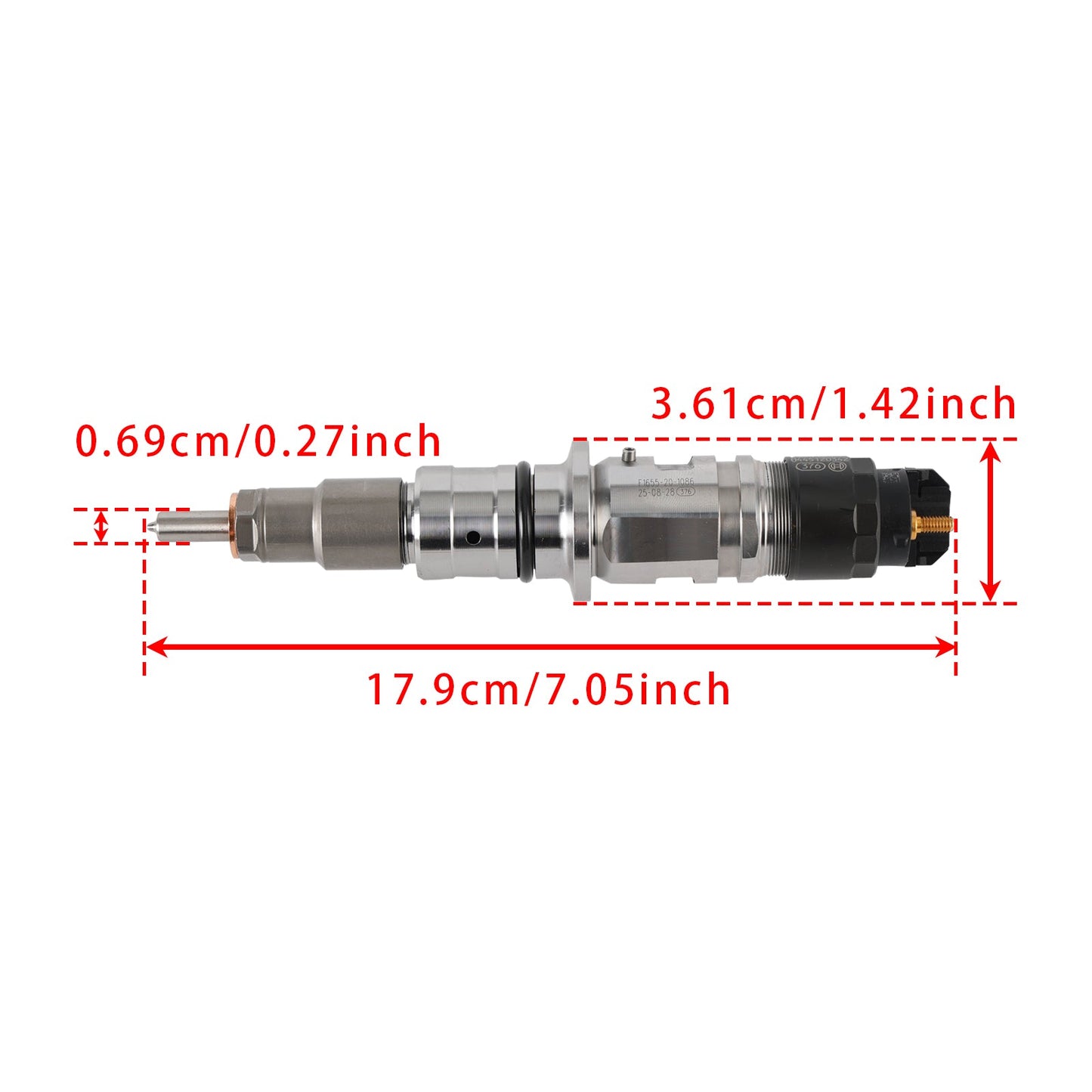 1 pz iniettore carburante per Dodge RAM 13-18 6.7L 4994925 0445120342 0986435621