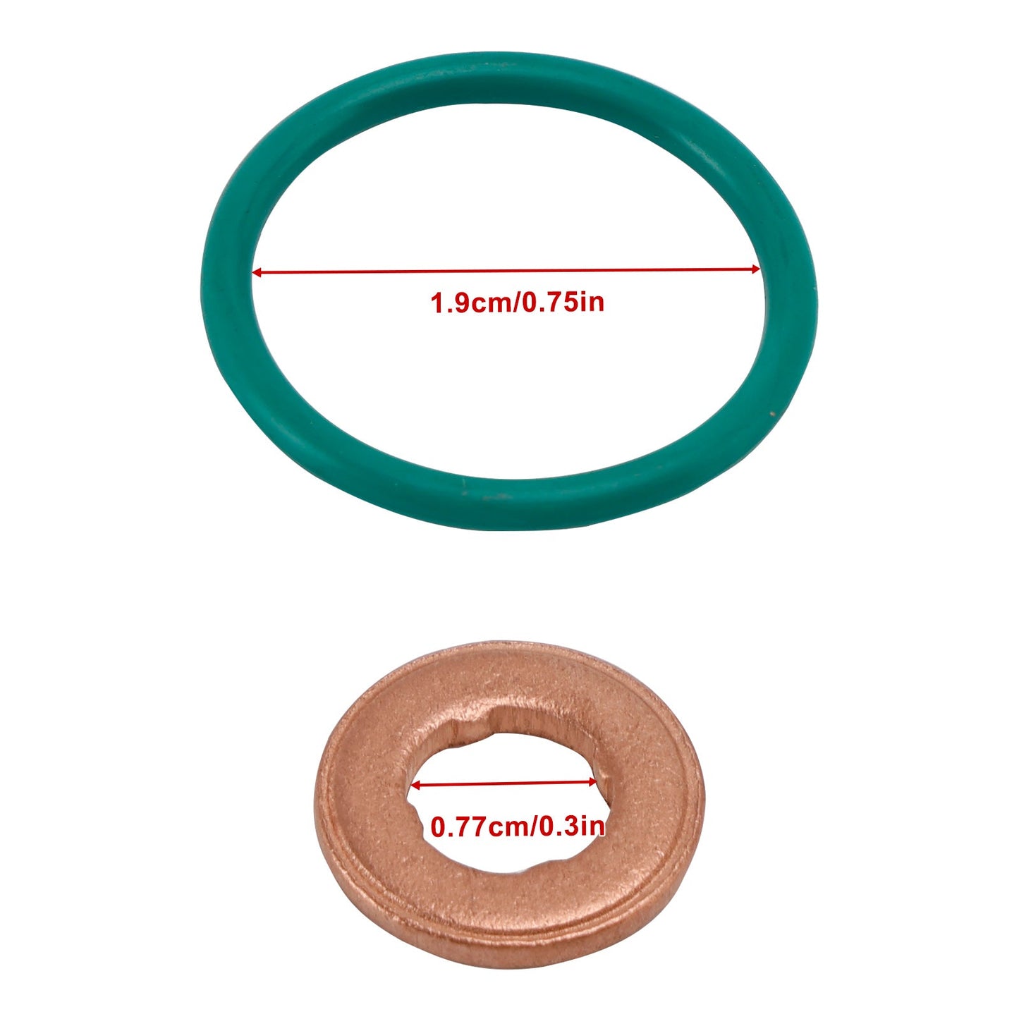 Guarnizione O-ring iniettore carburante 97327722 compatibile con Chevy Express e Cadillac 94013303