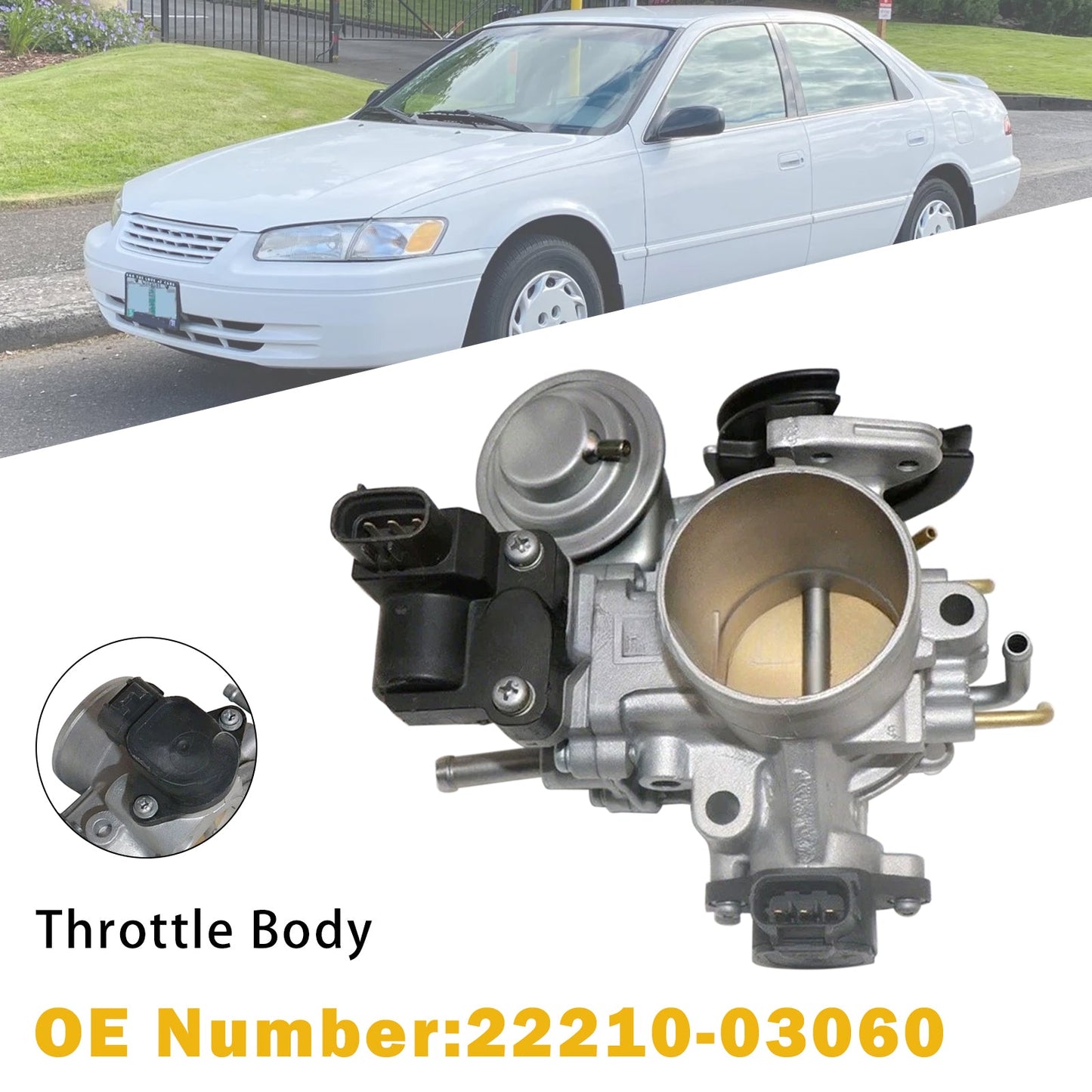 Corpo farfallato per Toyota Camry 2.2L (anni 1997-2001) - Codice articolo: 22210-03060