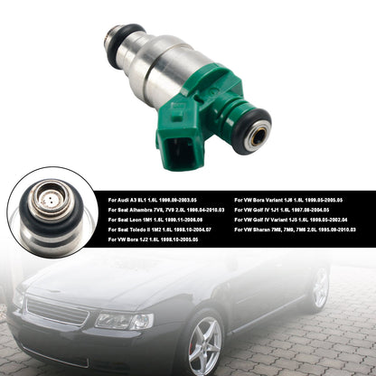 1 pz. Iniettore carburante 037906031AA Adatto per Audi A3 1.6L 1996-2003 Adatto per Seat Adatto per VW