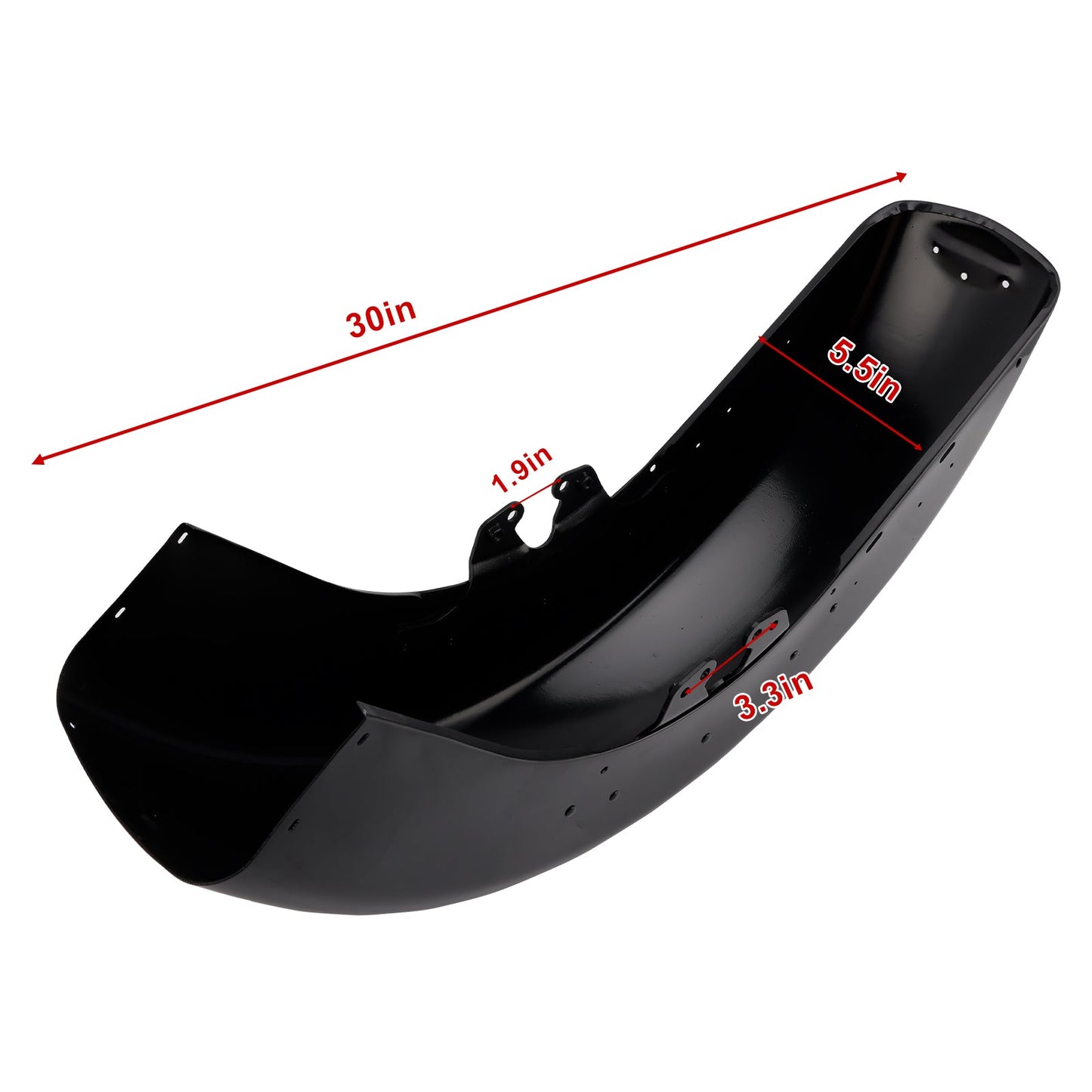 Parafango anteriore in acciaio per Touring Electra Glide Ultra Limited 2014-2024