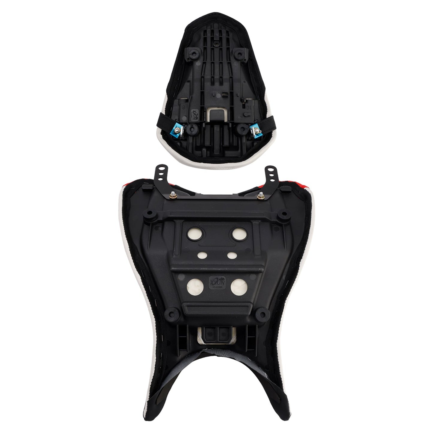2025 - Per Yamaha Yzf-R3 2025 - Mt-03 Cuscino posteriore per sedile conducente e passeggero, colore bianco