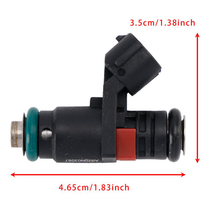 3 iniettori di carburante per VW Polo Seat Cordoba Toledo Skoda Fabia 1.2 03E906031C